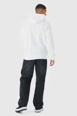 111 Homme Print Hoodie | BoohooMAN UK