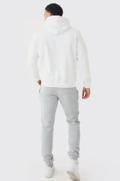 2 Pack Basic Over The Head Hoodie | BoohooMAN UK