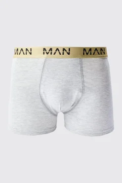 5 Pack Man Dash Gold Waistband Boxers | BoohooMAN UK