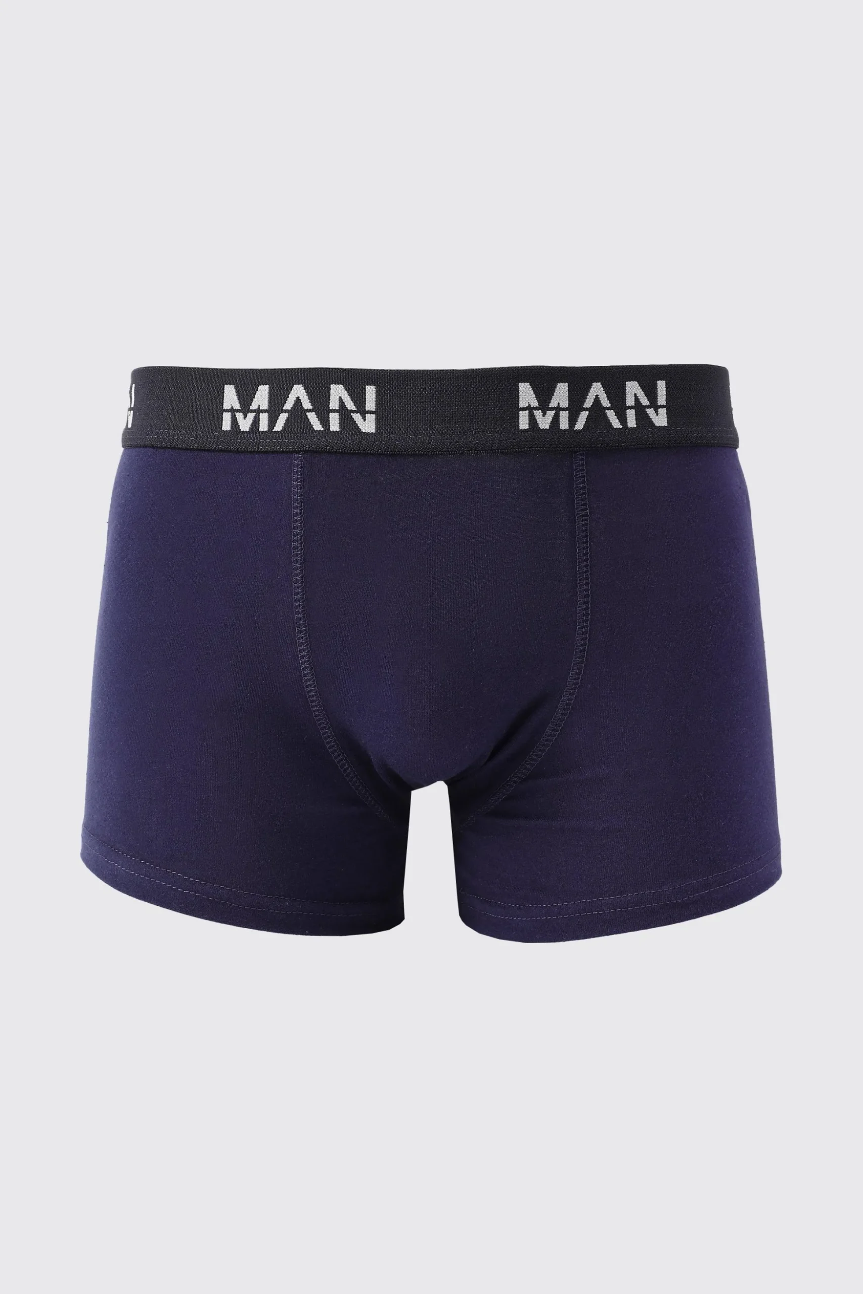 3 Pack Man Dash Tonal Mixed Trunk | BoohooMAN UK