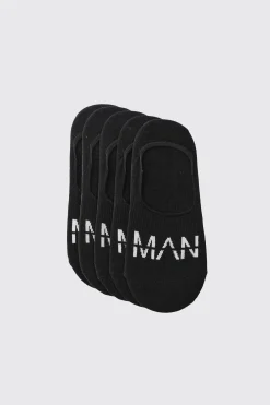 5 Pack Man Invisible Socks | BoohooMAN UK