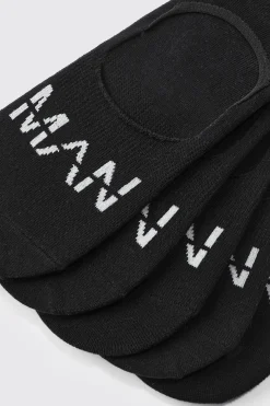 5 Pack Man Invisible Socks | BoohooMAN UK