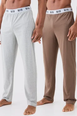 2 Pack Man Lounge Jogger | BoohooMAN UK