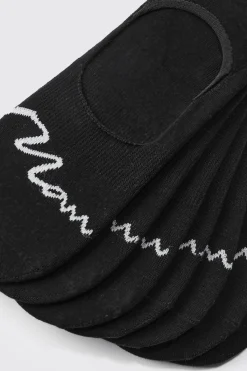 7 Pack Man Signature Invisible Socks | BoohooMAN UK