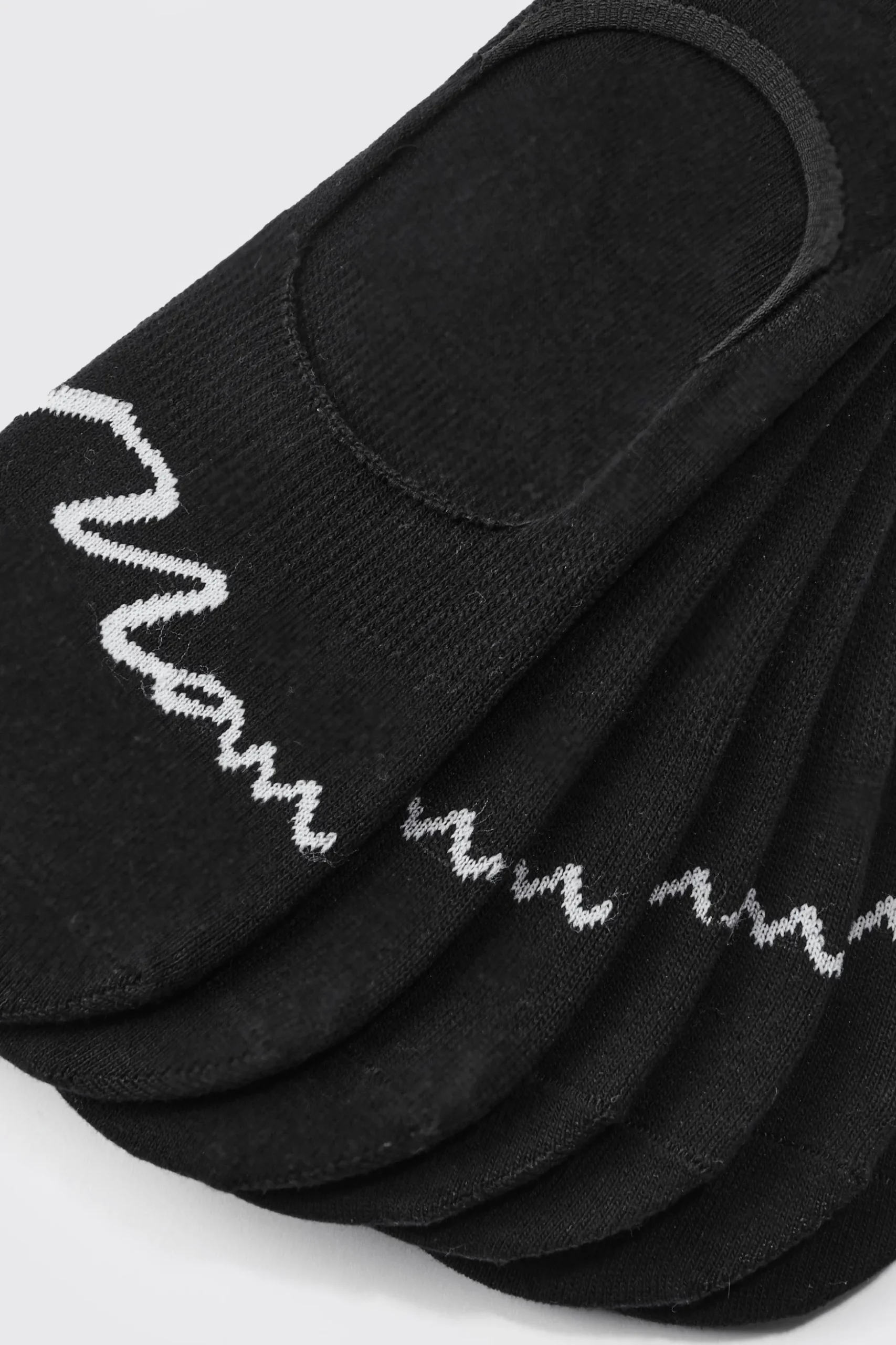 7 Pack Man Signature Invisible Socks | BoohooMAN UK