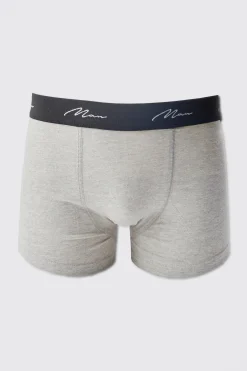 7 Pack Man Signature Mixed Colour Trunks | BoohooMAN UK