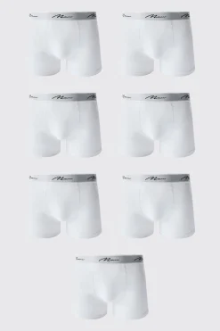 7 Pack Man Signature Trunks | BoohooMAN UK