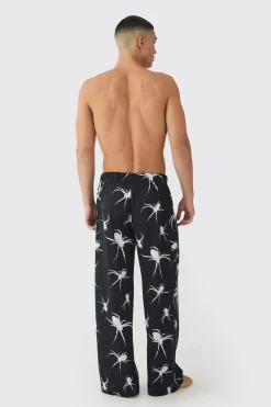 2 Pack Man Spider Lounge Bottoms | BoohooMAN UK