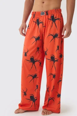 2 Pack Man Spider Lounge Bottoms | BoohooMAN UK