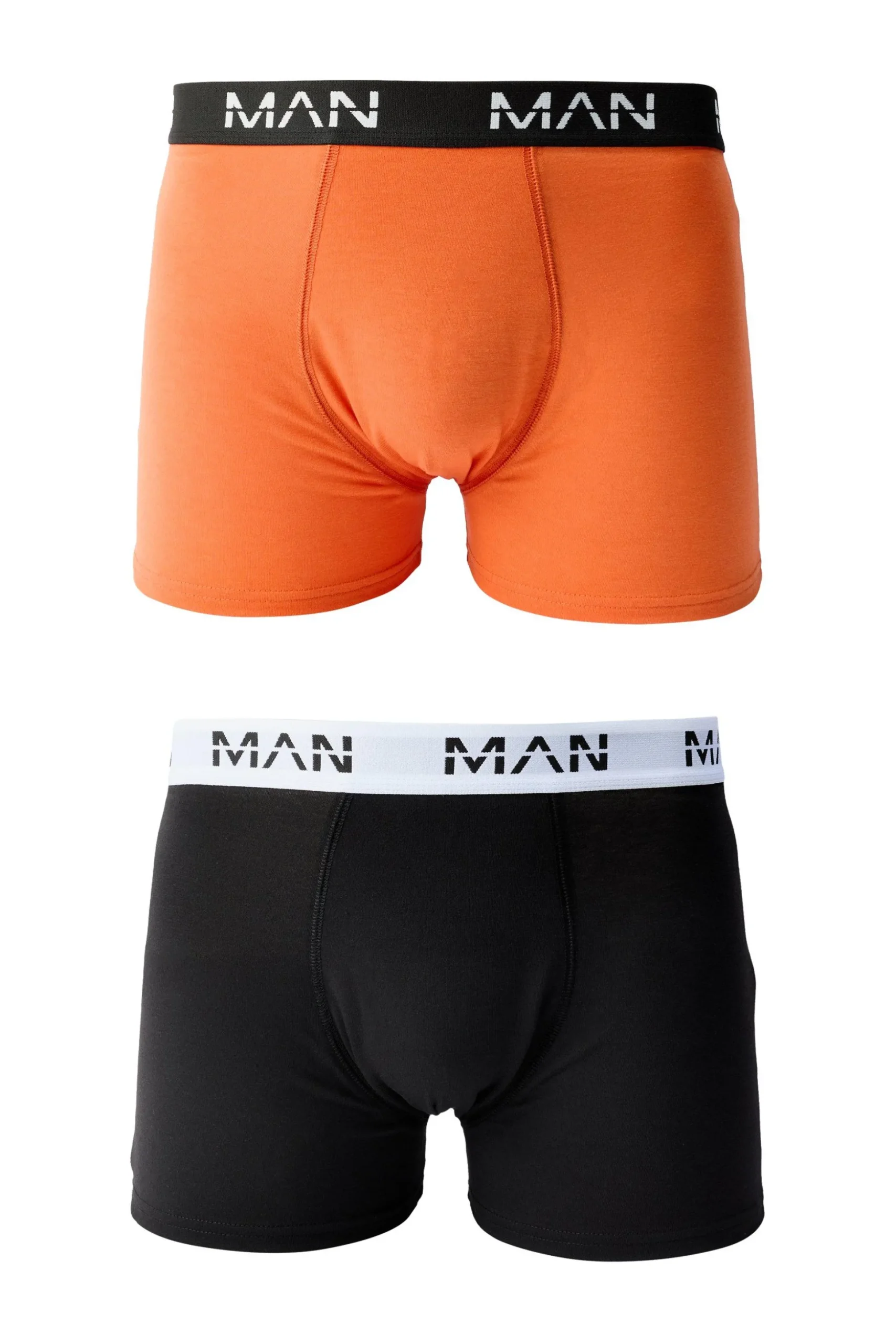 2 Pack Man Spooky Printed Boxers | BoohooMAN UK