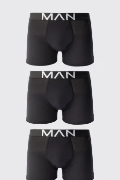 3 Pack Man Trunks | BoohooMAN UK