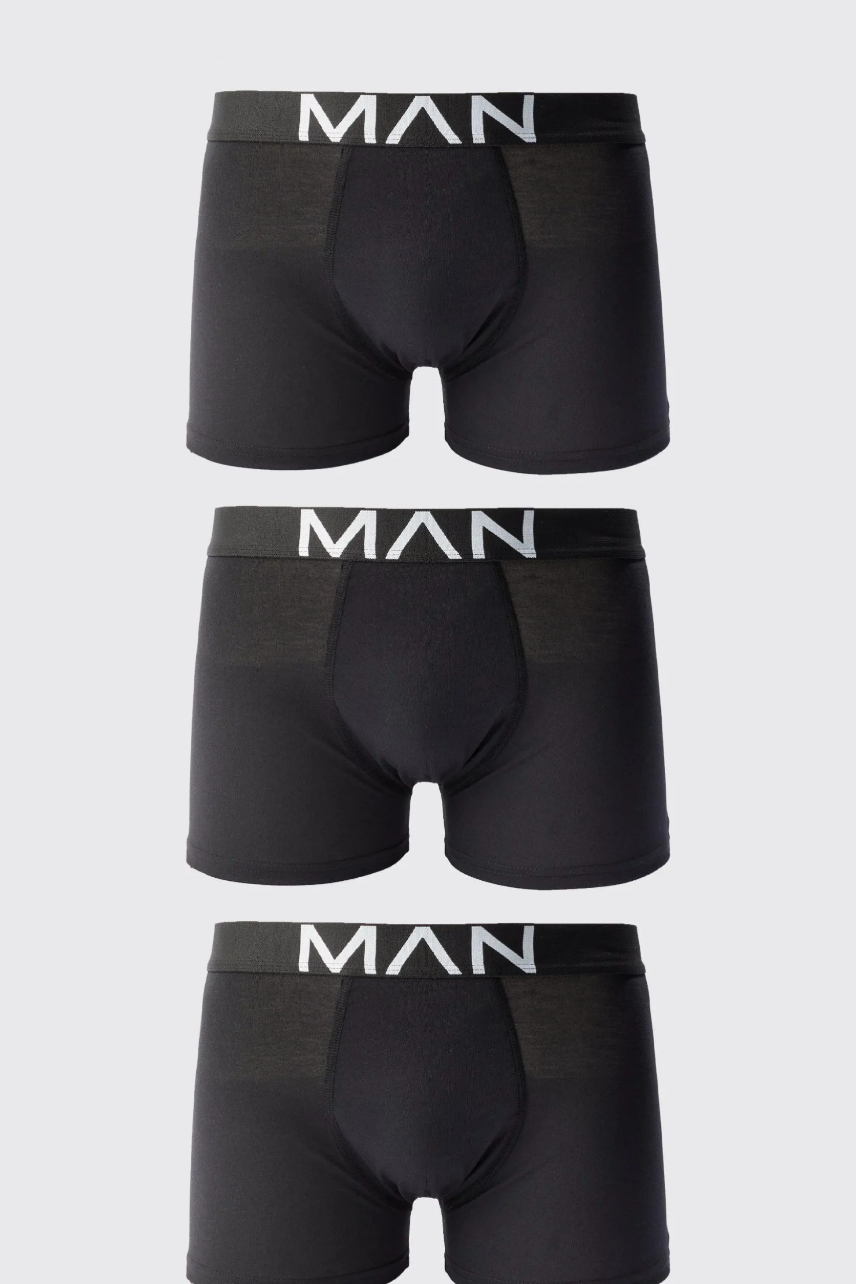 3 Pack Man Trunks | BoohooMAN UK