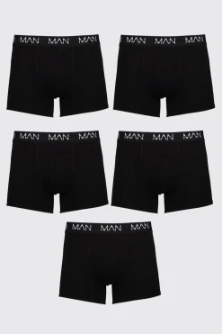 5 Pack MAN Trunks | BoohooMAN UK