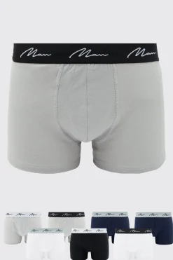7 Pack Mixed Colour Man Trunks | BoohooMAN UK