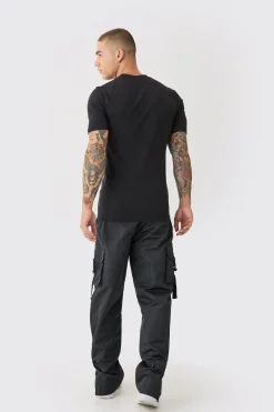 2 Pack Muscle Fit T-shirt | BoohooMAN UK