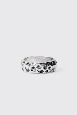 3 Pack Of Rings | BoohooMAN UK