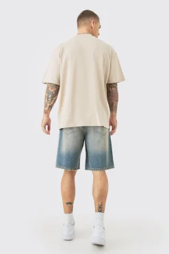 2 Pack Oversized Heavy Weight T-shirt | BoohooMAN UK