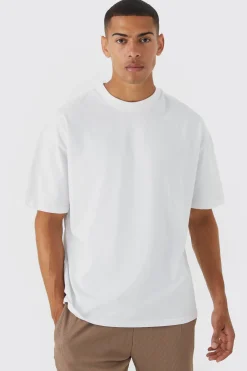 2 Pack Oversized Heavy Weight T-shirt | BoohooMAN UK