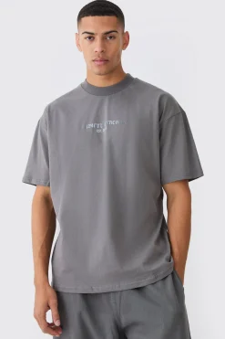 2 Pack Oversized Heavyweight Limited T-shirts | BoohooMAN UK