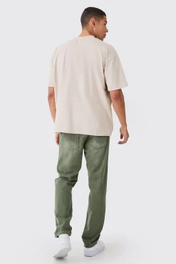 2 Pack Oversized Heavyweight T-shirts | BoohooMAN UK