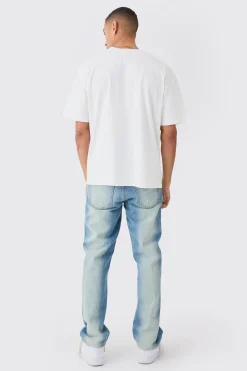 2 Pack Oversized Heavyweight T-shirts | BoohooMAN UK