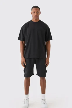 2 Pack Oversized T-shirt | BoohooMAN UK