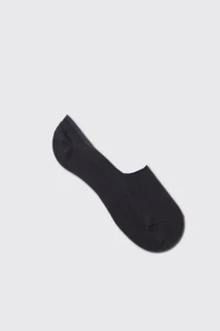 5 Pack Plain Invisible Socks | BoohooMAN UK