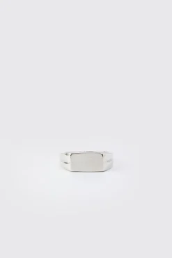 3 Pack Signet Rings | BoohooMAN UK