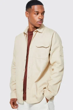 2 Pocket Overshirt | BoohooMAN UK