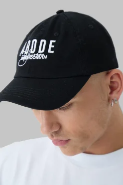 Abode Embroidered Trucker Cap | BoohooMAN UK