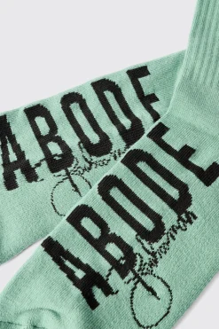 Abode Jacquard Socks | BoohooMAN UK