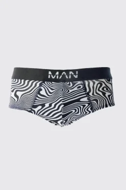 Abstract Print Briefs | BoohooMAN UK