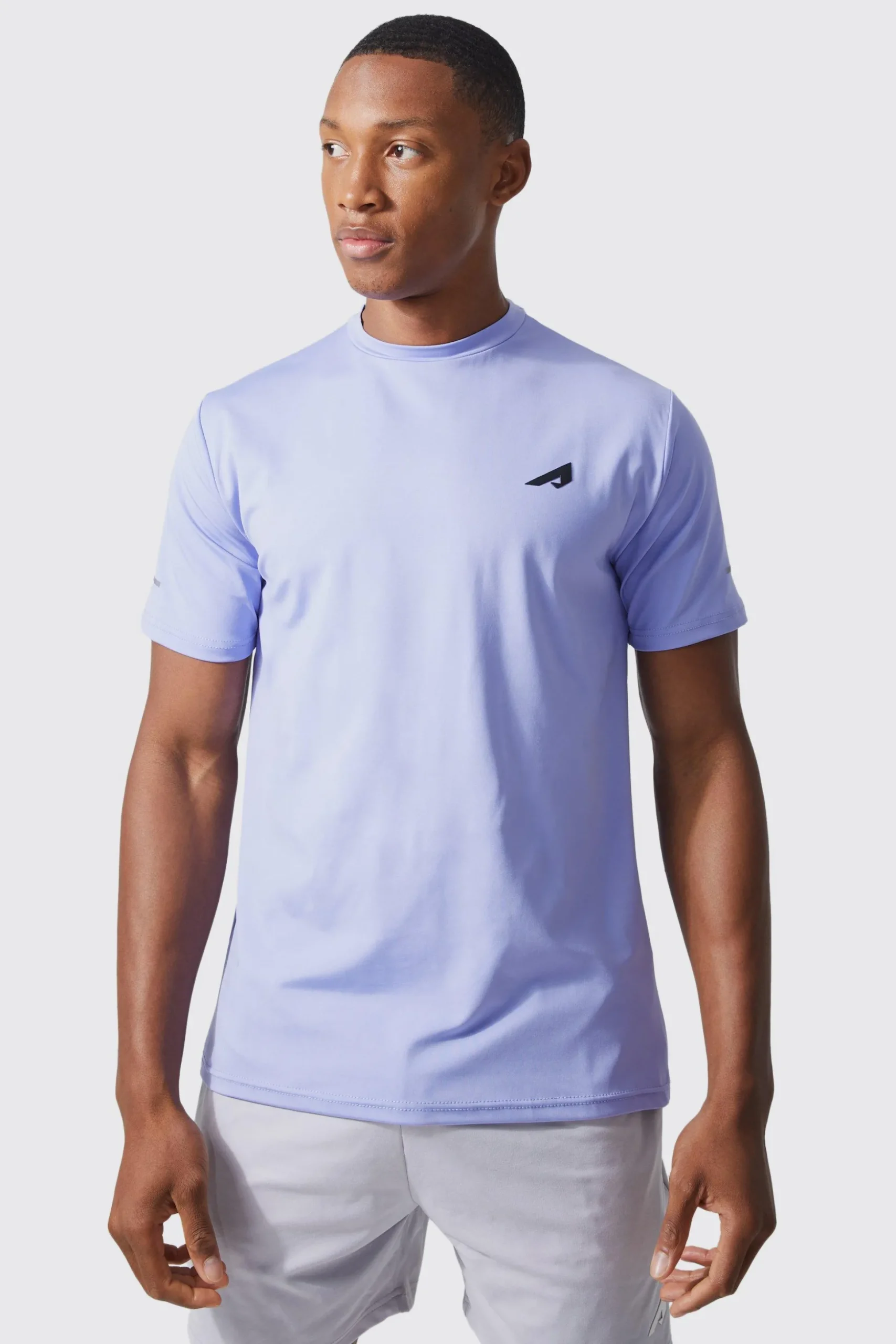 Active Logo Performance Short Set | BoohooMAN UK