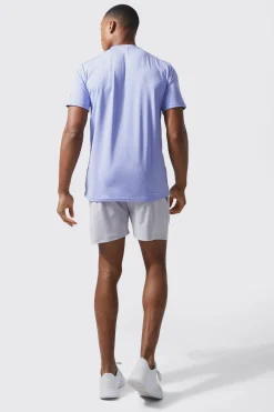 Active Logo Performance Short Set | BoohooMAN UK