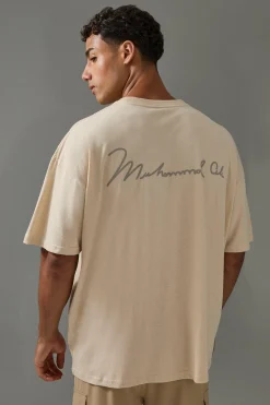Active Oversized Muhammad Ali Count The Days License T-shirt | BoohooMAN UK