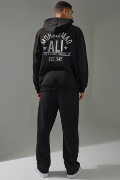 Active Oversized Muhammad Ali Est. 1942 License Hoodie | BoohooMAN UK