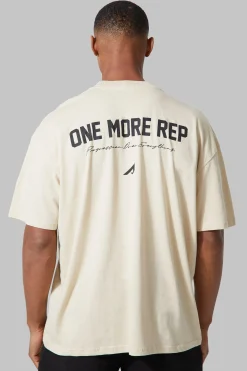 Active Oversized One More Rep T-shirt | BoohooMAN UK