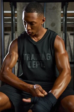 Active Training Dept Basketball Vest | BoohooMAN UK