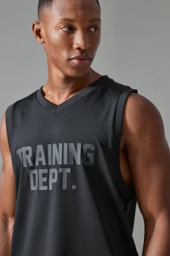Active Training Dept Basketball Vest | BoohooMAN UK