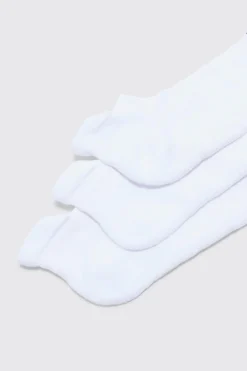 Active Training Dept Cushioned Trainer 3 Pack Socks | BoohooMAN UK