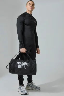 Active Training Dept Gym Barrel Bag | BoohooMAN UK