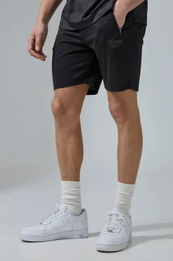 Active Training Dept 7inch Regular Fit Mesh Short | BoohooMAN UK