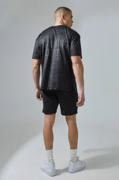 Active Training Dept 7inch Regular Fit Mesh Short | BoohooMAN UK