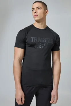 Active Training Dept Muscle Fit T-shirt | BoohooMAN UK