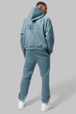 Active Training Dept Oversized Boxy Hoodie | BoohooMAN UK