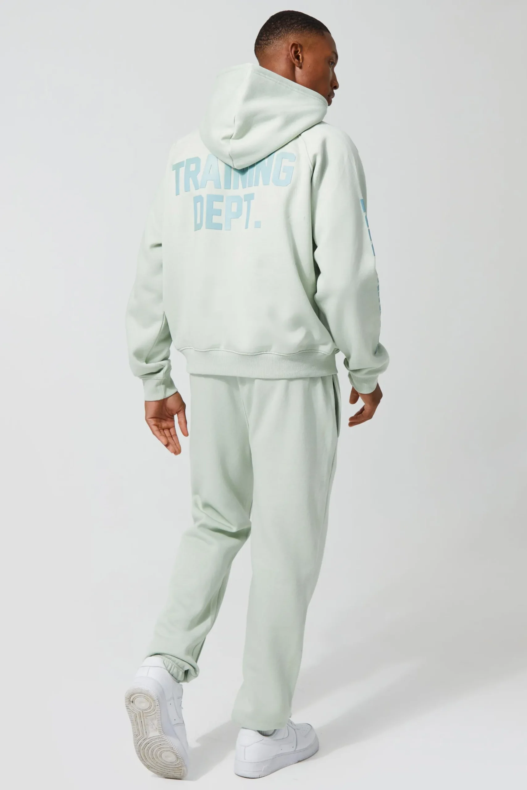 Active Training Dept Oversized Boxy Hoodie | BoohooMAN UK