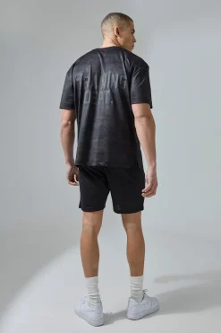 Active Training Dept Oversized Camo T-shirt | BoohooMAN UK