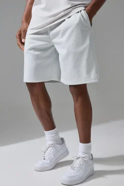 Active Training Dept Oversized Mesh 9inch Basketball Short | BoohooMAN UK