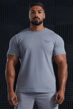 Active Training Dept Performance Slim T-shirt | BoohooMAN UK