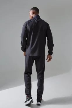 Active Training Dept Slim Woven Perforated Jogger | BoohooMAN UK